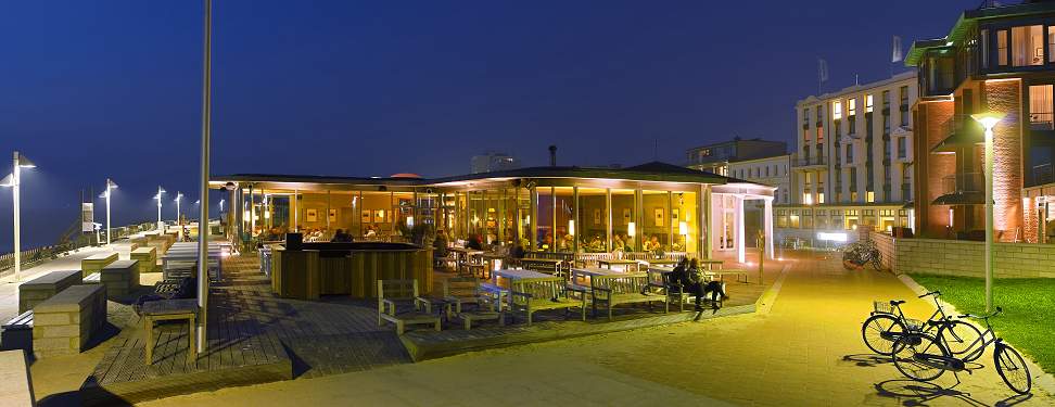Norderney - Abendstimmung Promenade