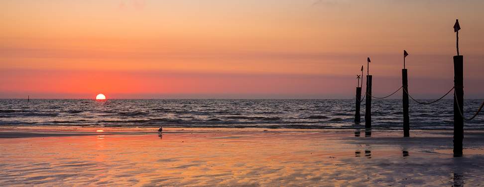 Norderney - Abendstimmung Strand
