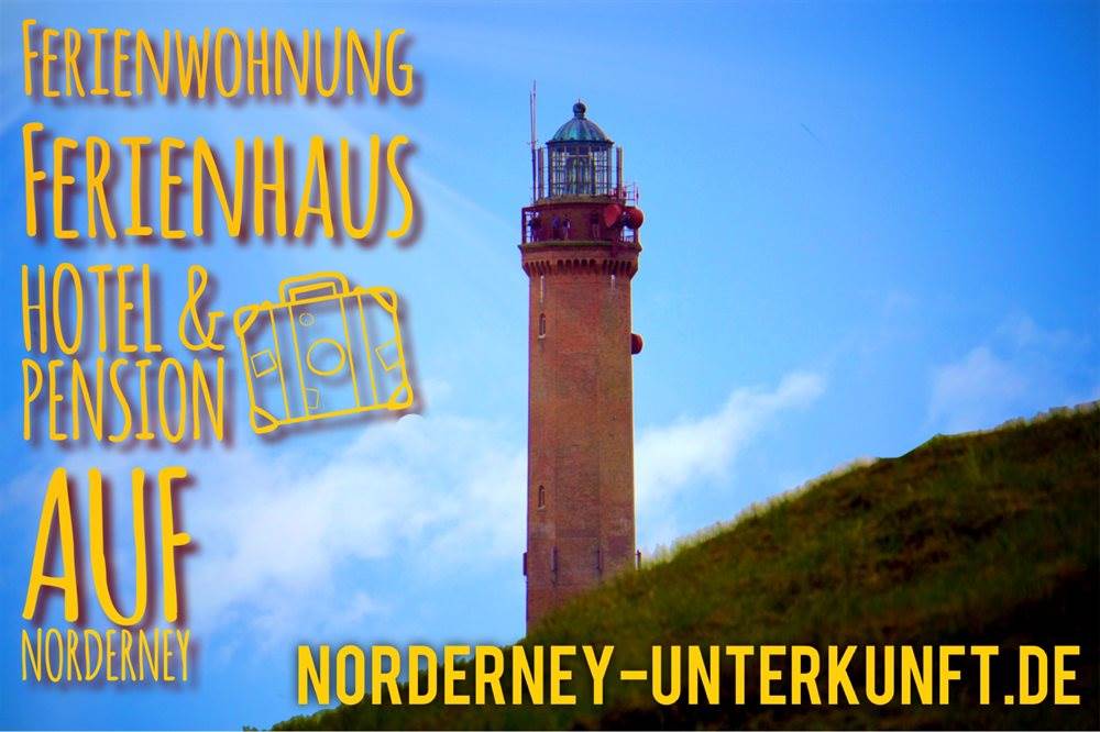 Norderney Unterkunft Banner Leuchtturm