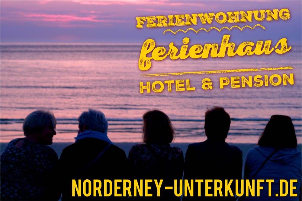 Norderney Unterkunft Banner Damen am Strand