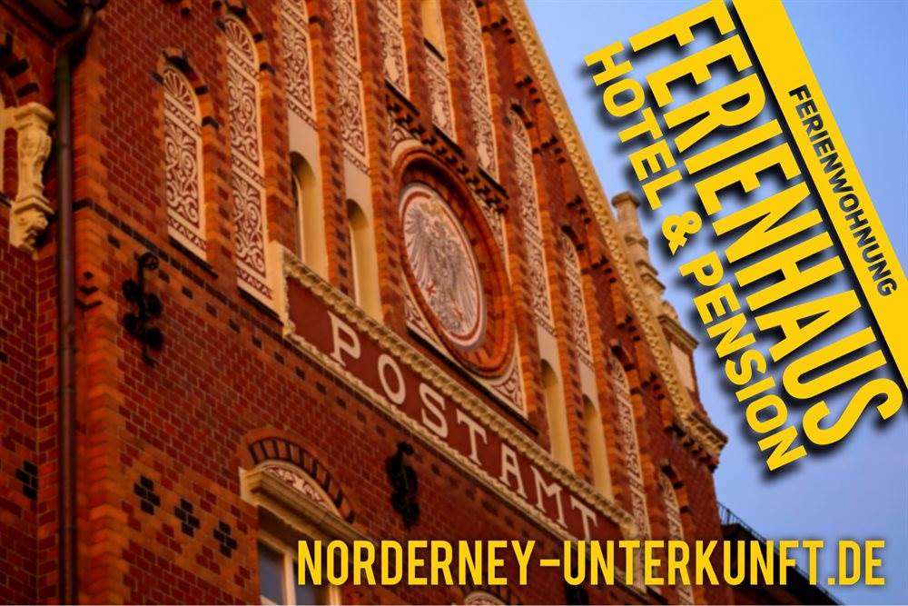 Norderney Unterkunft Banner Postamt