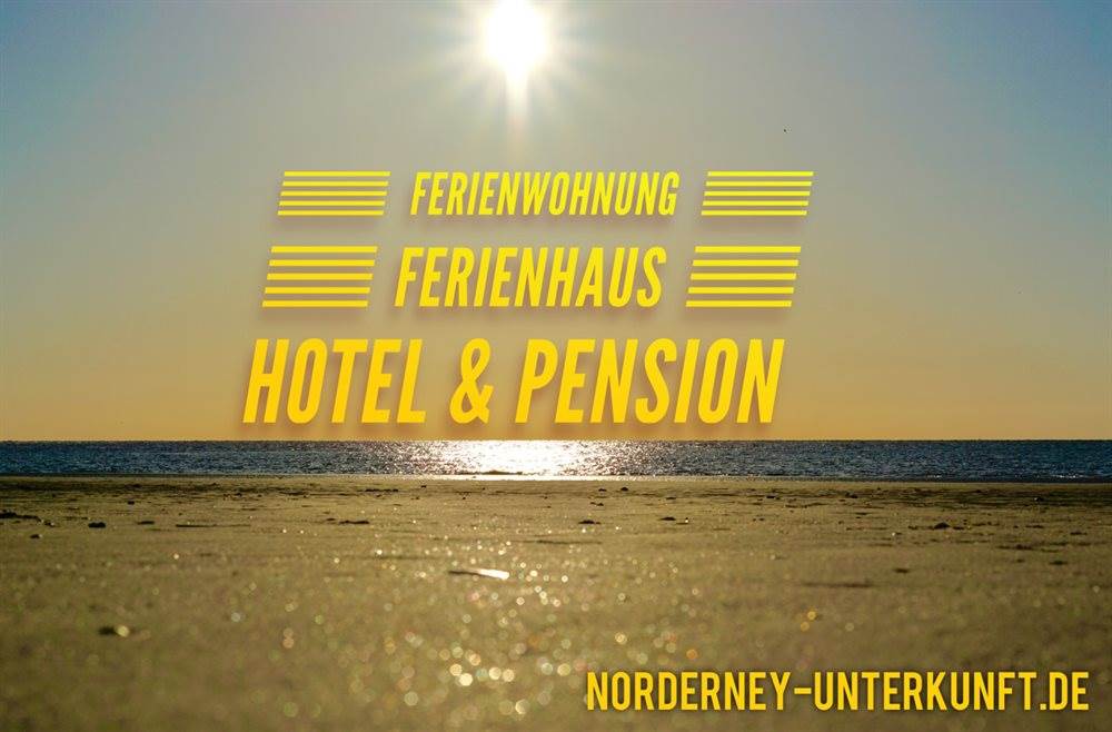 Norderney Unterkunft Banner ☀️ und 🏖
