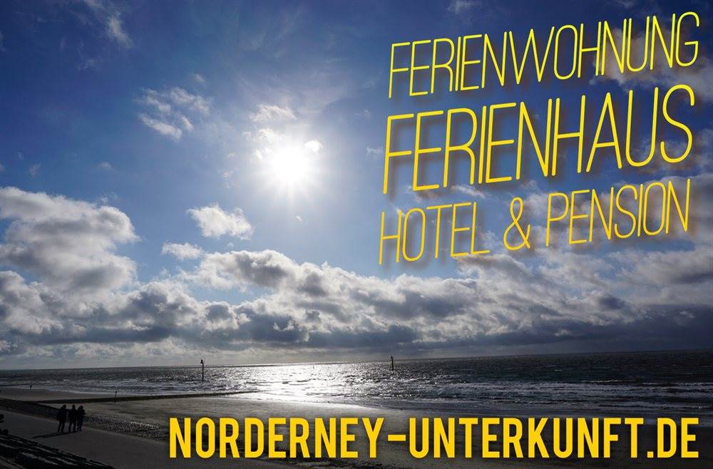 Norderney Unterkunft Banner Watt
