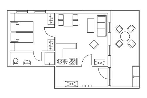 Norderney Ferienwohnungen Busch F*** u. F**** - De Fiene - Ausstattung 2